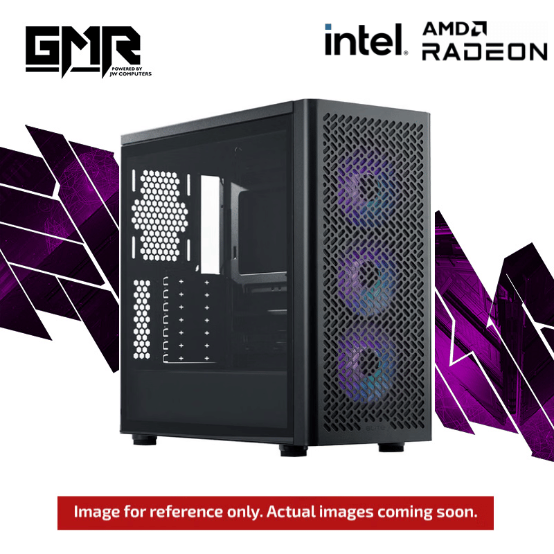 GMR Glyph 9070XT Gaming PC - (Intel Core Ultra 7 265K | 32GB RAM | RX 9070 XT 16G | 2TB NVMe SSD | 850W | Windows 11)