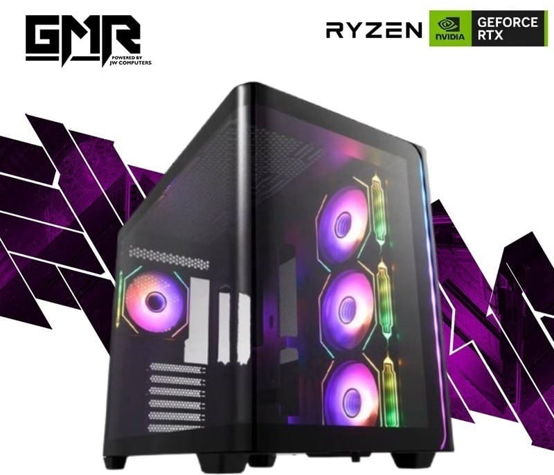 GMR Horizon RTX 5070Ti Gaming PC - (Ryzen 9 9950X3D2 | 64GB RAM | RTX 5070 Ti 16G | 2TB Gen4 NVMe SSD | 1000W | Windows 11 Pro)