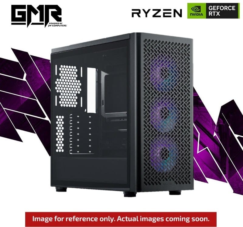GMR Ignite RTX 5070 Gaming PC - (Ryzen 7 9850X3D | 32GB RAM | RTX 5070 12G | 1TB Gen4 NVMe SSD | 850W | Windows 11)