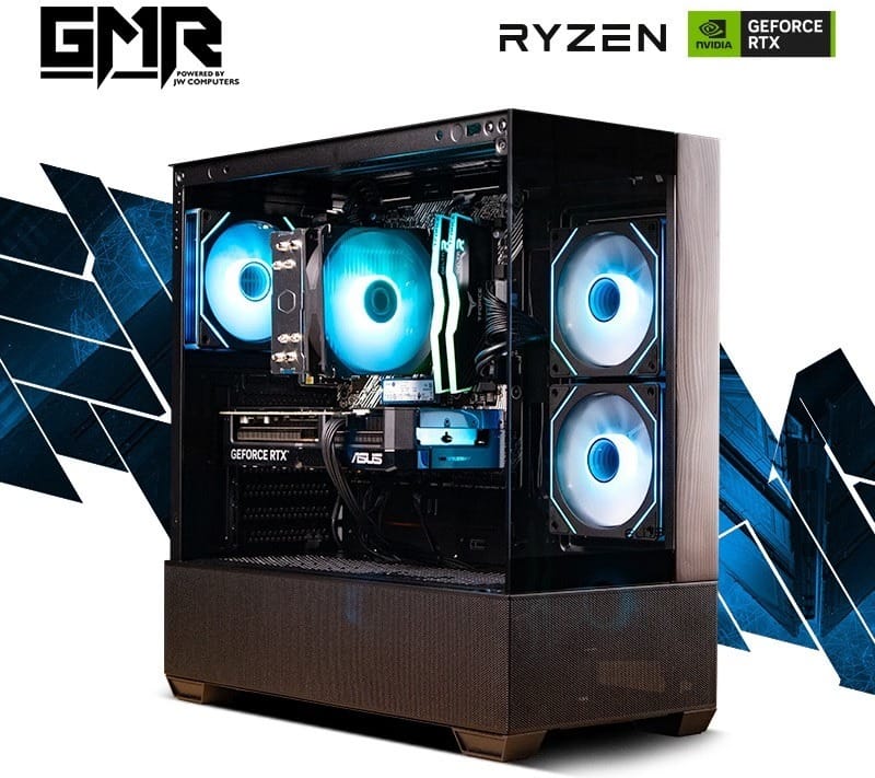 GMR Impulse RTX 5070 Gaming PC - (Ryzen 5 5600X | 16GB RAM | RTX 5070 12G | 1TB NVMe SSD | 750W Gold | Windows 11)
