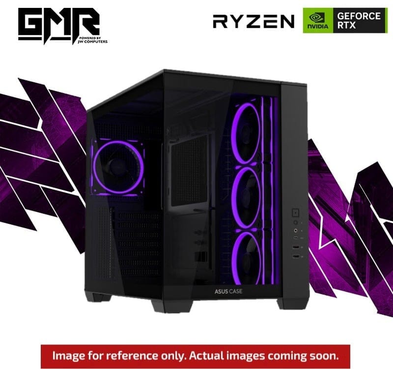 GMR Infinity RTX 5090 Gaming PC - (Ryzen 7 9850X3D | 64GB RAM | RTX 5090 32G | 2TB Gen5 NVMe SSD | 1200W | Windows 11 Pro)