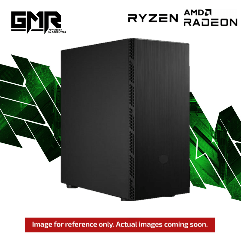 GMR Intrepid 9060XT Gaming PC - (Ryzen 5 5500 | 16GB RAM | RX 9060 XT 8G | 500GB NVMe SSD | 500W | Windows 11)
