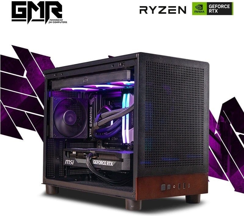 GMR Iridium RTX 5070Ti Gaming PC - (Ryzen 7 9850X3D | 32GB RAM | RTX 5070 Ti 16G | 2TB Gen4 NVMe SSD | 1000W Gold | Windows 11)