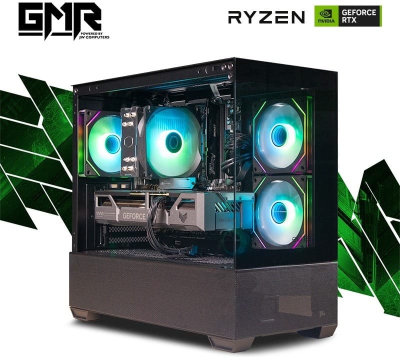 GMR Juniper RTX 5060 Gaming PC - (Ryzen 5 7500F | 16GB RAM | RTX 5060 8G | 500GB NVMe SSD | 650W Gold | Windows 11)
