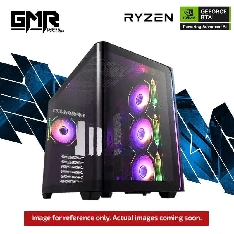 GMR Kepler 5070 Gaming PC - (Ryzen 5 7500X3D | 32GB RAM | RTX 5070 12G | 2TB NVMe SSD | 850W | Windows 11)