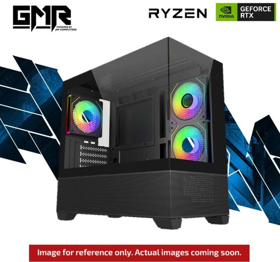 GMR Kestrel RTX 5060Ti Gaming PC - (Ryzen 5 7500X3D | 32GB RAM | RTX 5060 Ti 16G | 1TB NVMe SSD | 650W | Windows 11)