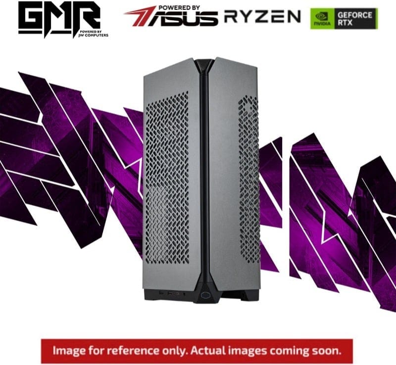 GMR Matrix RTX 5060Ti ITX Gaming PC - (Ryzen 7 7800X3D | 32GB RAM | RTX 5060 Ti 16G | 2TB NVMe SSD | 850W Gold | Windows 11) Powered by ASUS