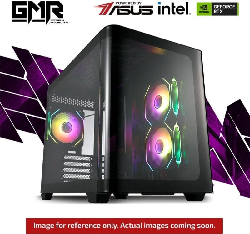 GMR Punisher RTX 5060Ti Gaming PC - (Intel Core Ultra 7 270K | 32GB RAM | RTX5060Ti 16G | 2TB NVMe SSD | 750W Gold | Windows 11) Powered by ASUS