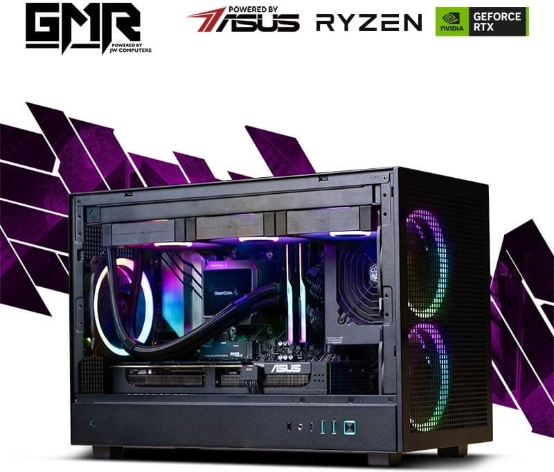 GMR Reaper RTX 5070Ti Gaming PC - (Ryzen 7 7800X3D | 32GB RAM | RTX 5070 Ti 16G | 2TB NVMe SSD | 850W | Windows 11) Powered by ASUS