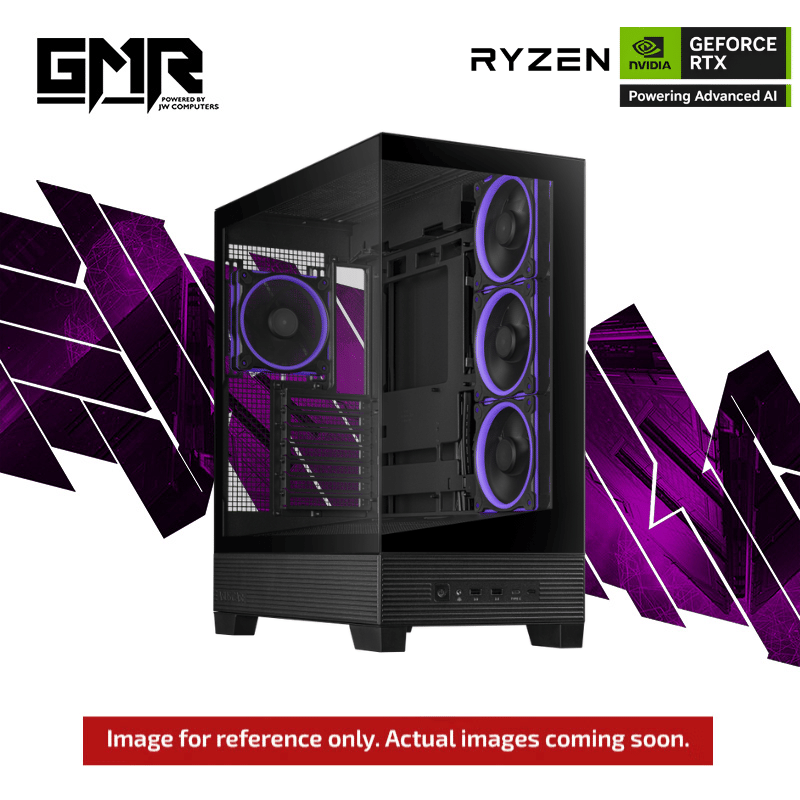 GMR Spectre 5070 Gaming PC - (Ryzen 7 7800X3D | 32GB RAM | RTX 5070 12G | 2TB NVMe SSD | 750W | Windows 11)