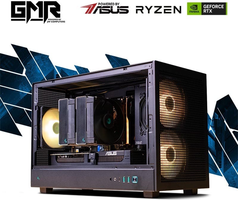 GMR Spire RTX 5070 Gaming PC- (Ryzen 5 7500F | 32GB RAM | RTX 5070 12G | 1TB NVMe SSD | 750W | Windows 11) Powered by ASUS