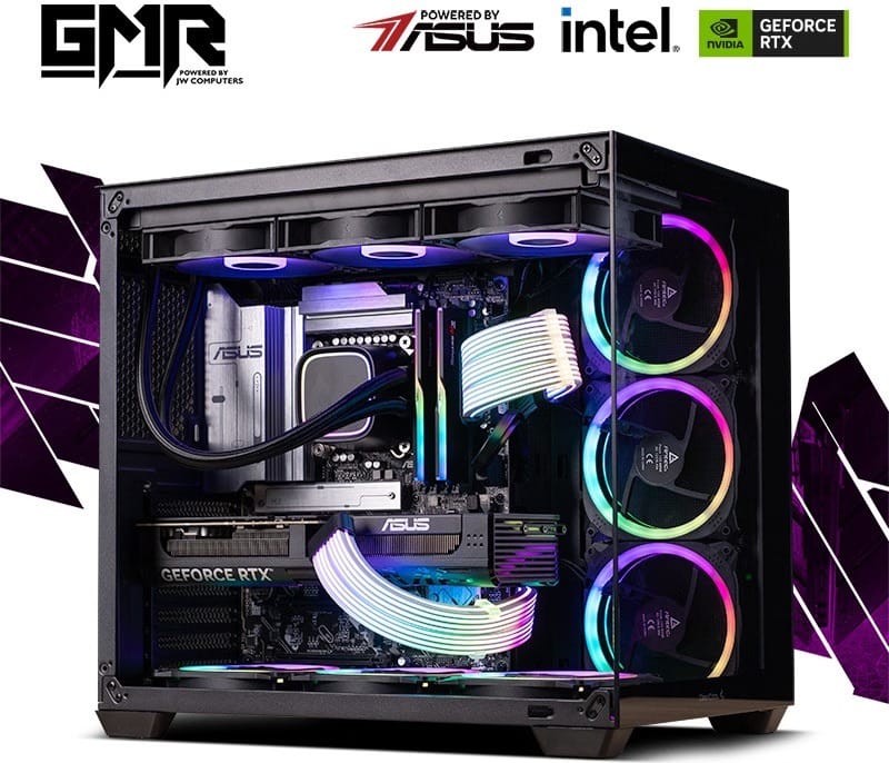 GMR Supernova RTX 5070 Gaming PC - (Intel Core Ultra 7 270K | 32GB RAM | RTX 5070 12G | 2TB NVMe SSD | 750W | Windows 11) Powered by ASUS