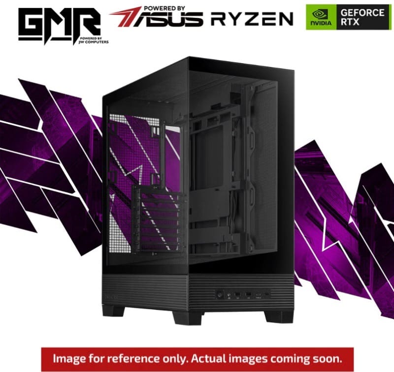 GMR Warden RTX 5080 Gaming PC - (Ryzen 9 9950X3D | 64GB RAM | RTX 5080 16G | 4TB NVMe SSD | 1000W Gold | Windows 11 Pro) Powered by ASUS