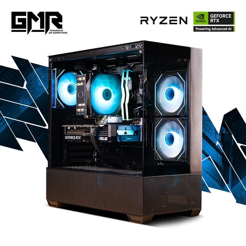 GMR Impulse 5070 Gaming PC - (Ryzen 5 5600X | 16GB RAM | RTX 5070 12G | 1TB NVMe SSD | 750W Gold | Windows 11)