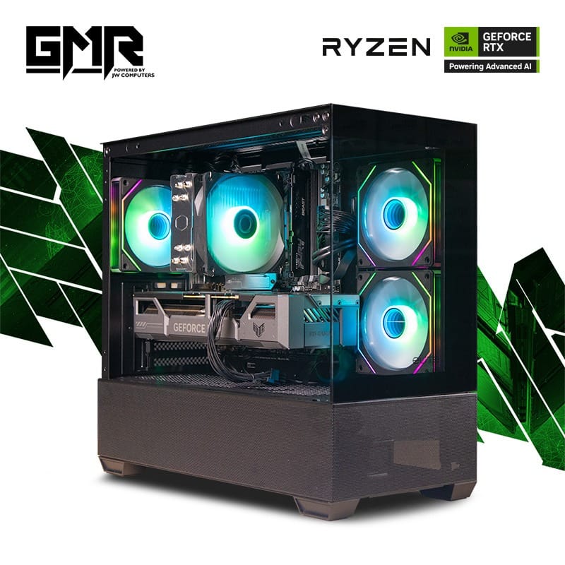 GMR Juniper 5060 Gaming PC - (Ryzen 5 7500F | 16GB RAM | RTX 5060 8G | 500GB NVMe SSD | 650W Gold | Windows 11)