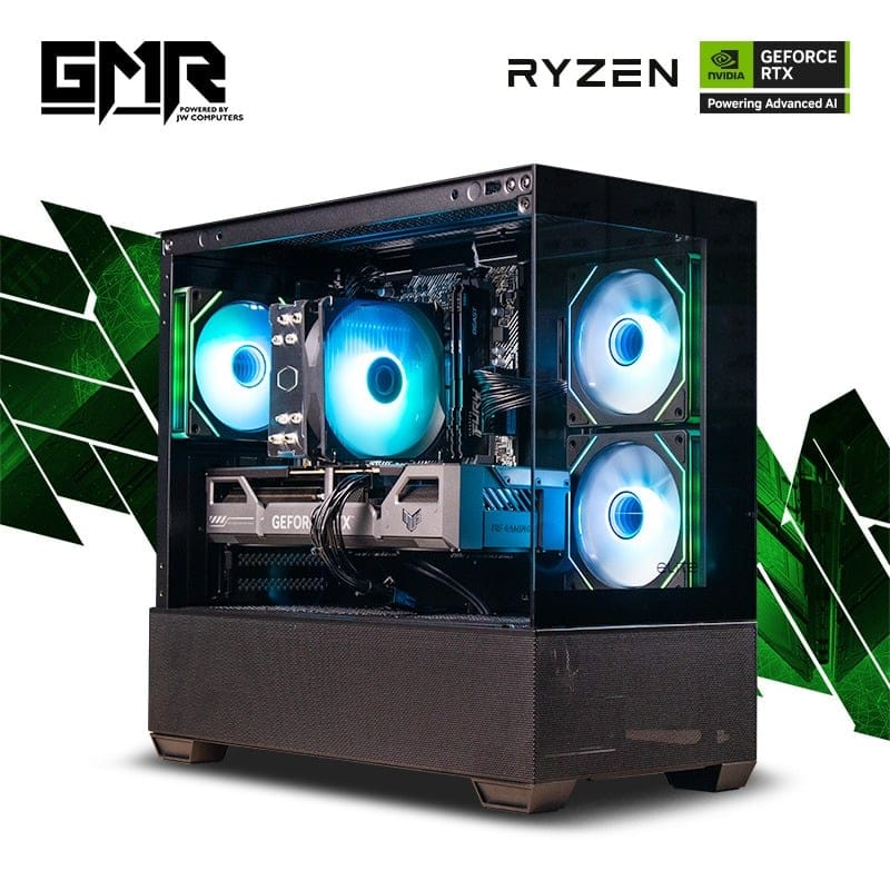 GMR Marauder 5060 Gaming PC - (Ryzen 5 5500 | 16GB RAM | RTX5060 8GB | 500GB NVMe SSD | 650W | Windows 11)