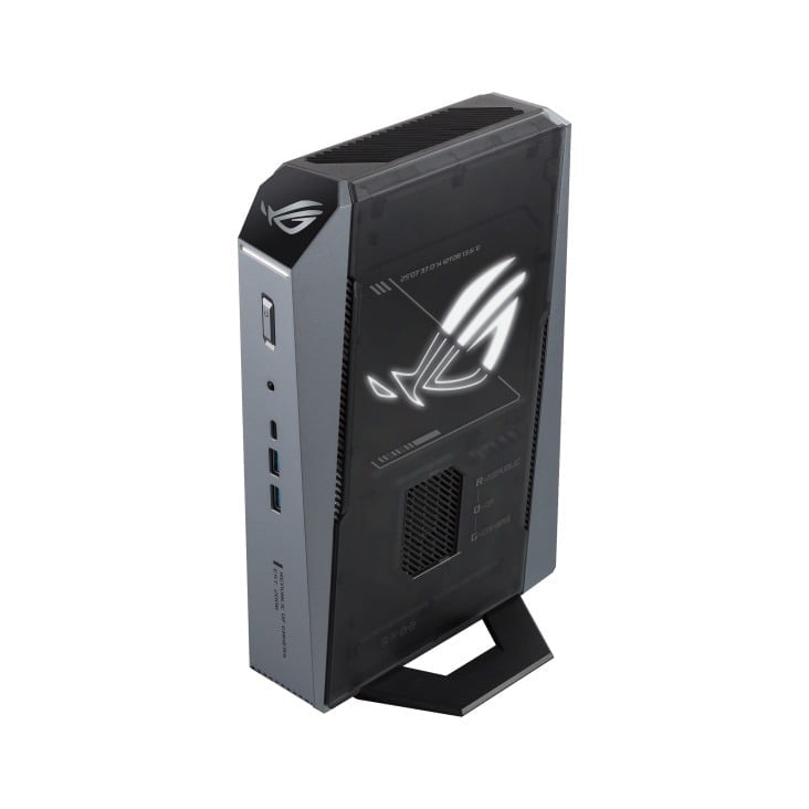 Asus ROG GR70 Gaming Mini PC, Ryzen 9 9955HX3D, 64GB RAM, 3TB (1TB + 2TB) SSD, GeForce RTX 5070, Windows 11 Pro