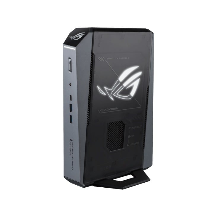Asus ROG GR70 Gaming Mini PC, Ryzen 9 9955HX3D, 64GB RAM, 2TB (1TB + 1TB) SSD, GeForce RTX 5070, Windows 11 Pro
