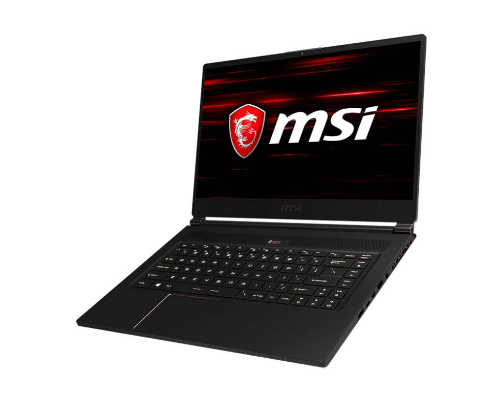 MSI 15.6'' GS65 Stealth Thin 8RE Laptop, i7-8750H/GTX 1060/8GB*2/256GB/W10H