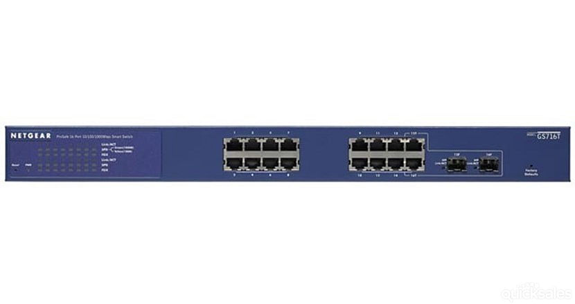 Netgear GS716T ProSafe 16-Port Gigabit Smart Switch