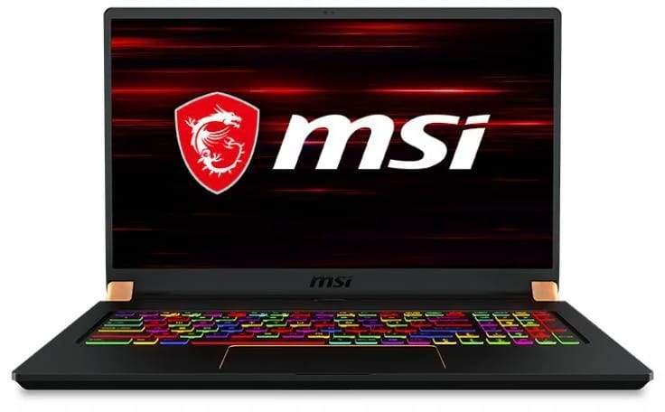 MSI GS75 Stealth 10SGS 17.3" Full HD 300Hz Laptop, i9-10980HK, 32GB, 1TB SSD, RTX2080S, Windows 10 Professional