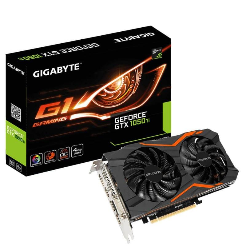 Gigabyte GeForce GTX 1050 Ti G1 Gaming 4GB