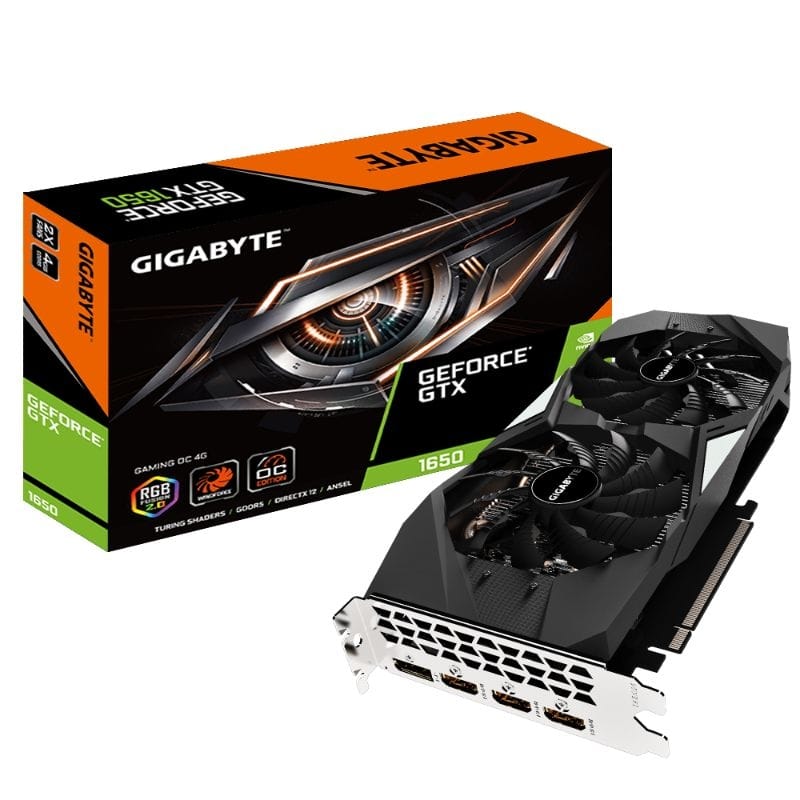 Gigabyte GTX 1650 Gaming OC 4GB Graphic Card