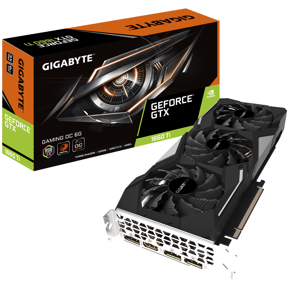 Gigabyte GeForce GTX 1660 Ti OC 6G Gaming Graphics Card