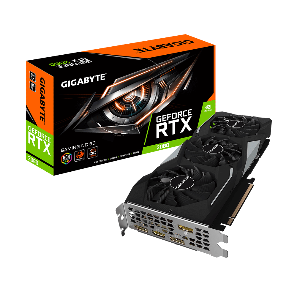Gigabyte GeForce RTX 2060 GAMING OC 6GB Graphics Card