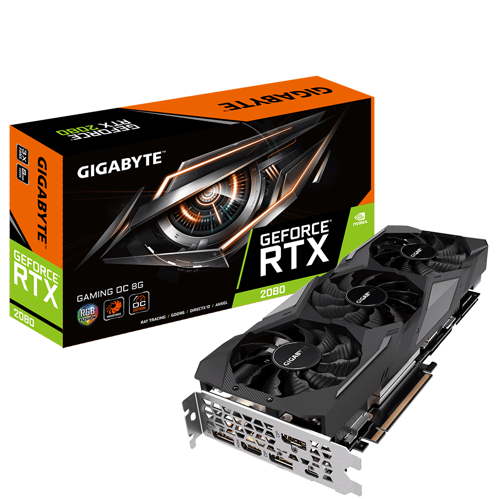 Gigabyte GeForce RTX 2080 Gaming OC 8G Graphic Card 