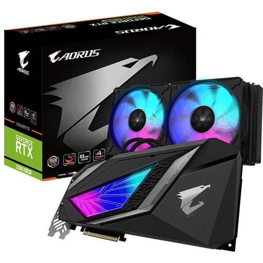 Super Gaming Oc Gigabyte Aorus Waterforce 2080 Super Gigabyte 8gb