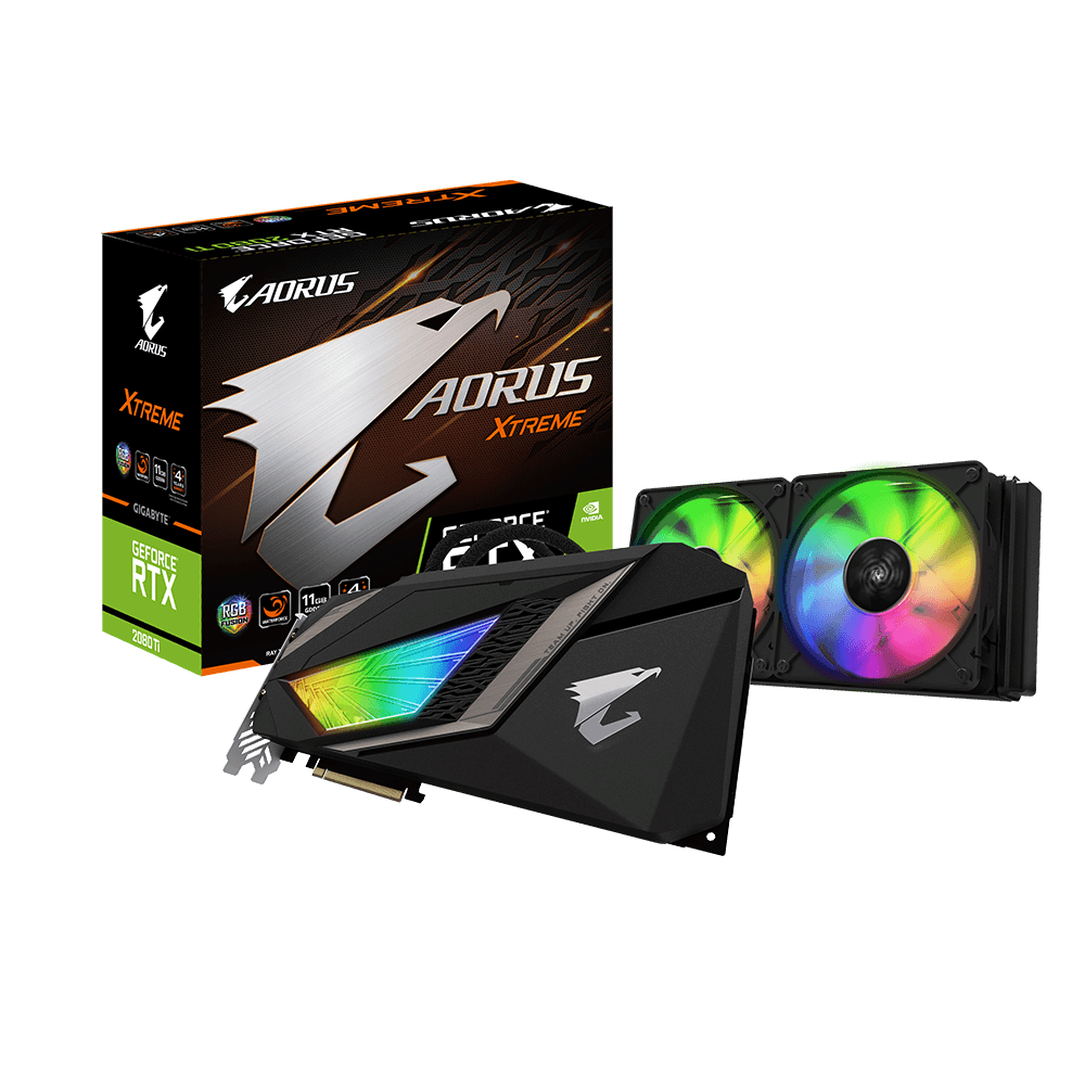 Gigabyte AORUS GeForce RTX 2080 Ti XTREME WATERFORCE 11GB Graphics Card