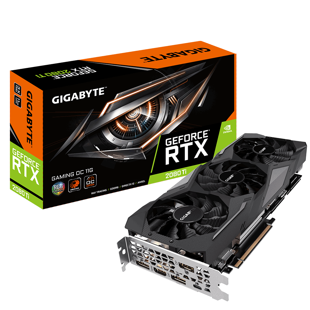 Gigabyte GeForce RTX 2080 Ti GAMING OC 11GB Graphics Card
