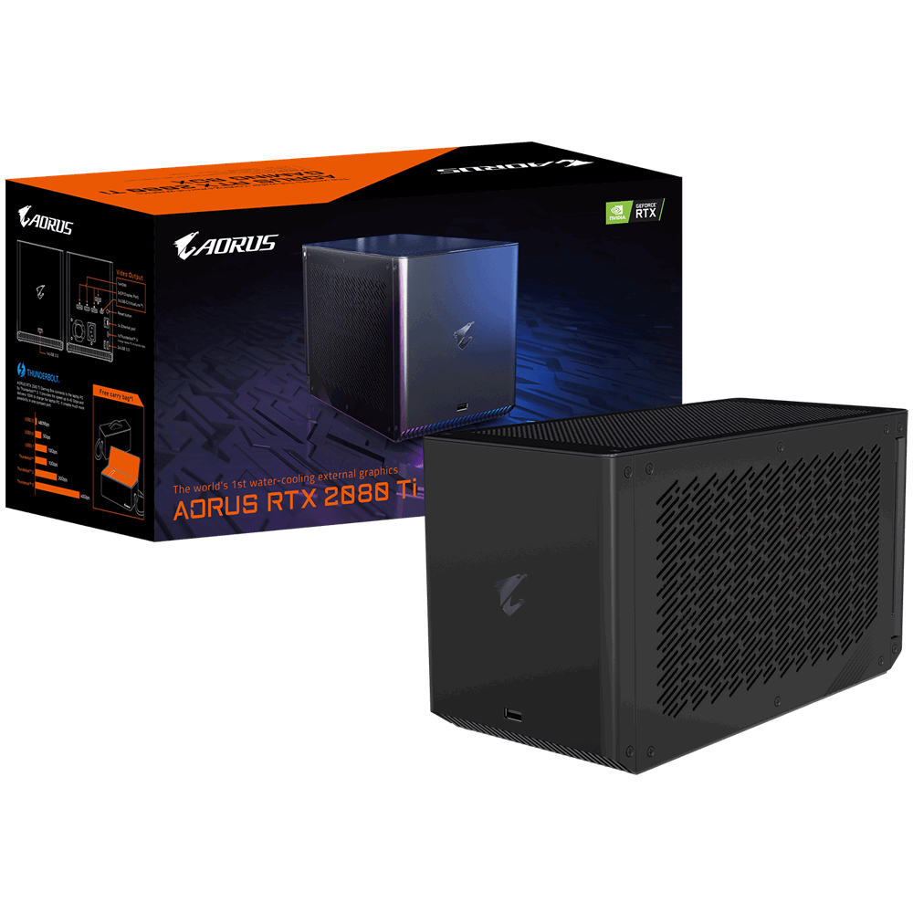 Gigabyte Aorus RTX 2080 Ti AllinOne WaterCooling External Graphics