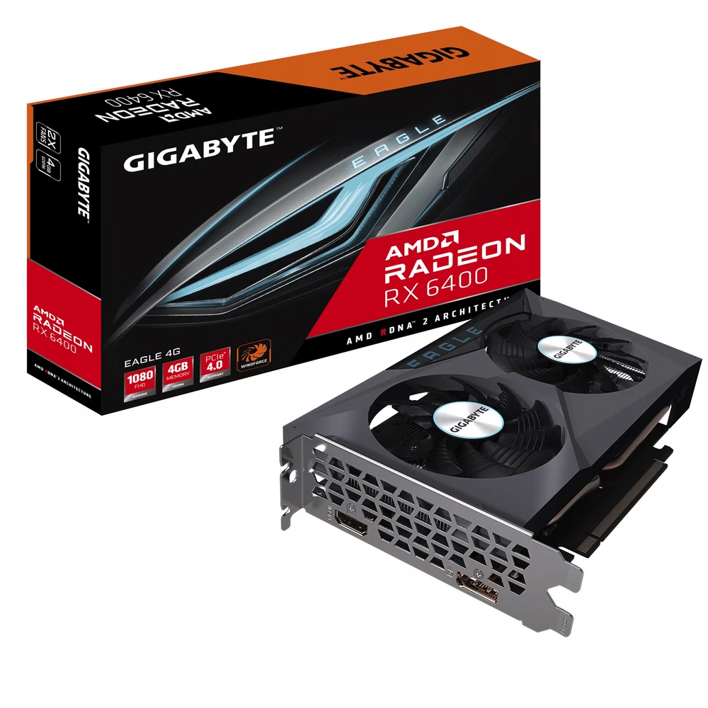 Gigabyte Radeon RX 6400 Eagle 4GB Graphics Card
