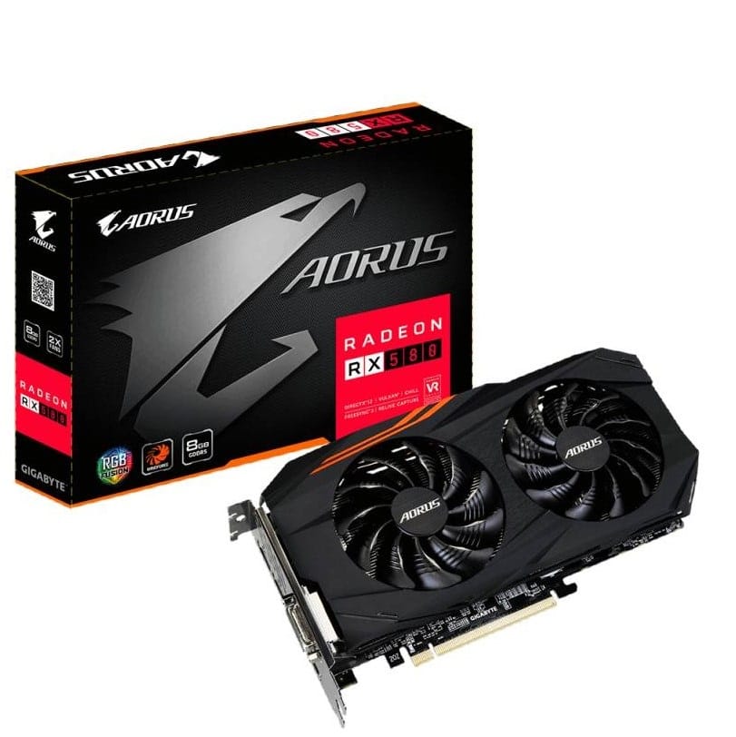 Ex-Demo Gigabyte AORUS RX580 8GB Gaming Graphic Card