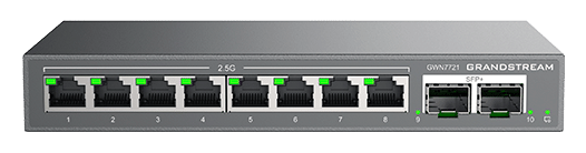 Grandstream L2 Lite Managed 2.5 Gigabit Network Switch