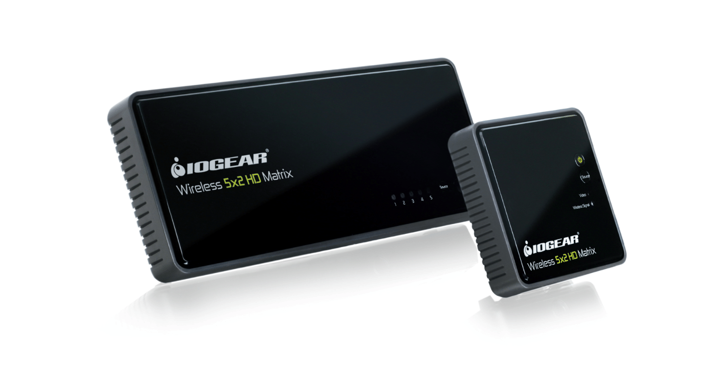 Iogear Wireless 5x2 HDMI Matrix Switch
