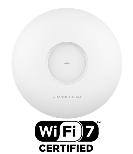 Grandstream 2x2 Dual Band Wi-Fi 7 Indoor Access Point