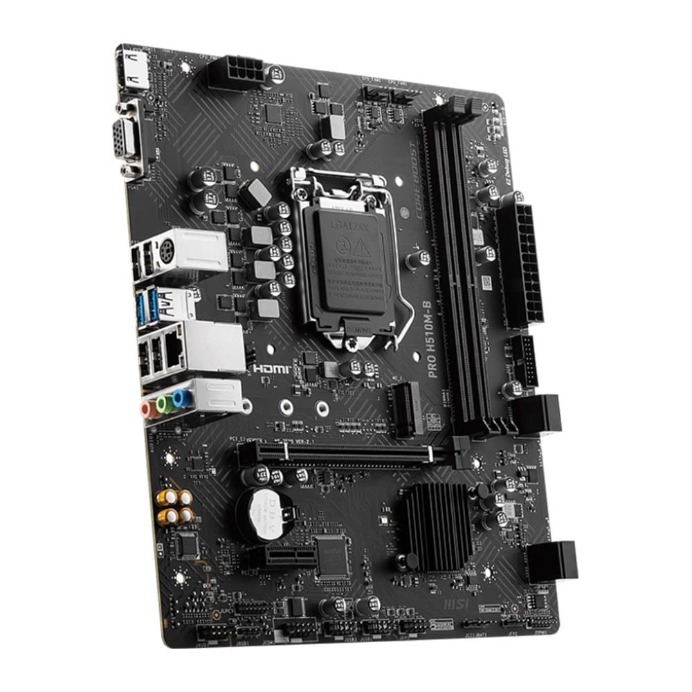 (Open Box) MSI Pro H510m B LGA 1200 Micro-ATX Motherboard