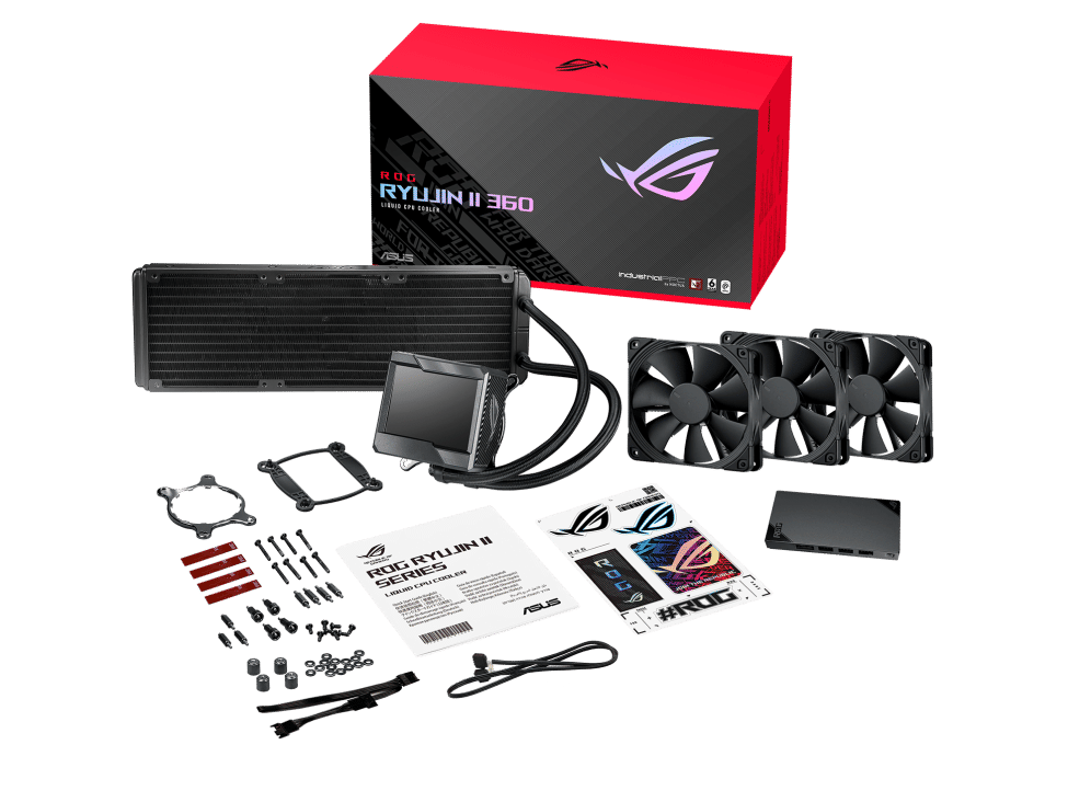 Asus ROG RYUJIN II 360 3x120mm All-In-One Liquid CPU Cooler
