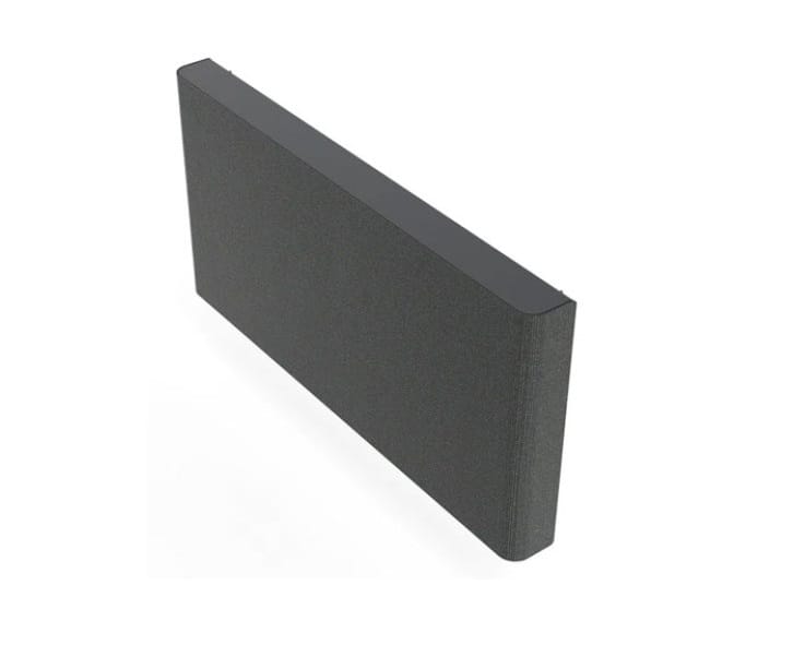 Heckler AV Credenza 4U Elegant Furniture For Video Conference Meetings Black Grey