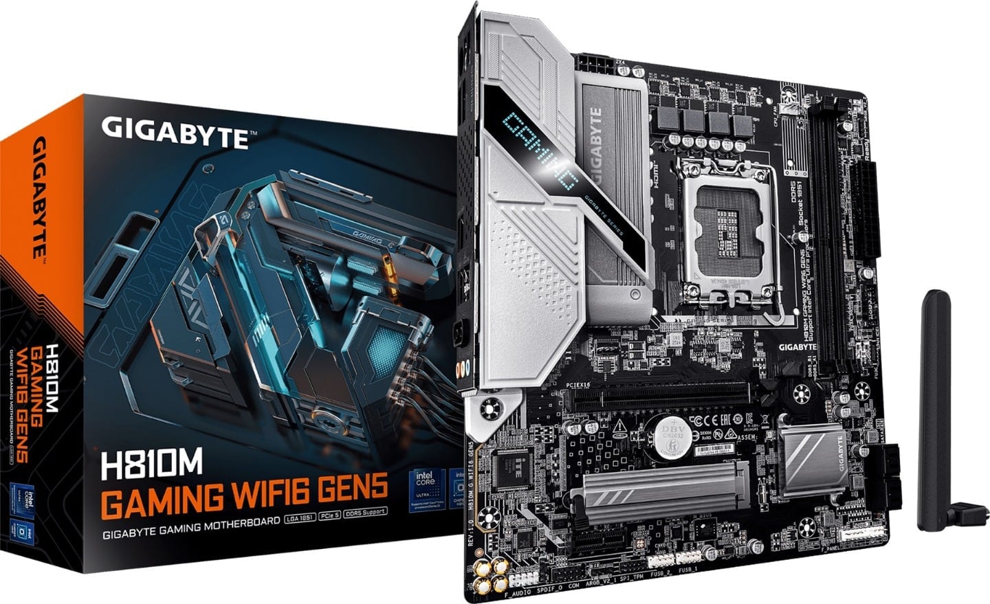 Gigabyte H810M G WIFI6 Gen5 LGA 1851 ATX Motherboard