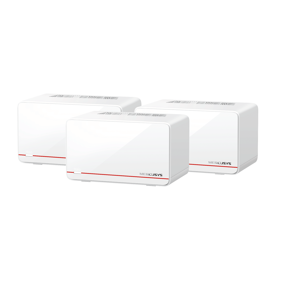 Mercusys BE6500 Whole Home Mesh Wi-Fi 7 System 3 Pack