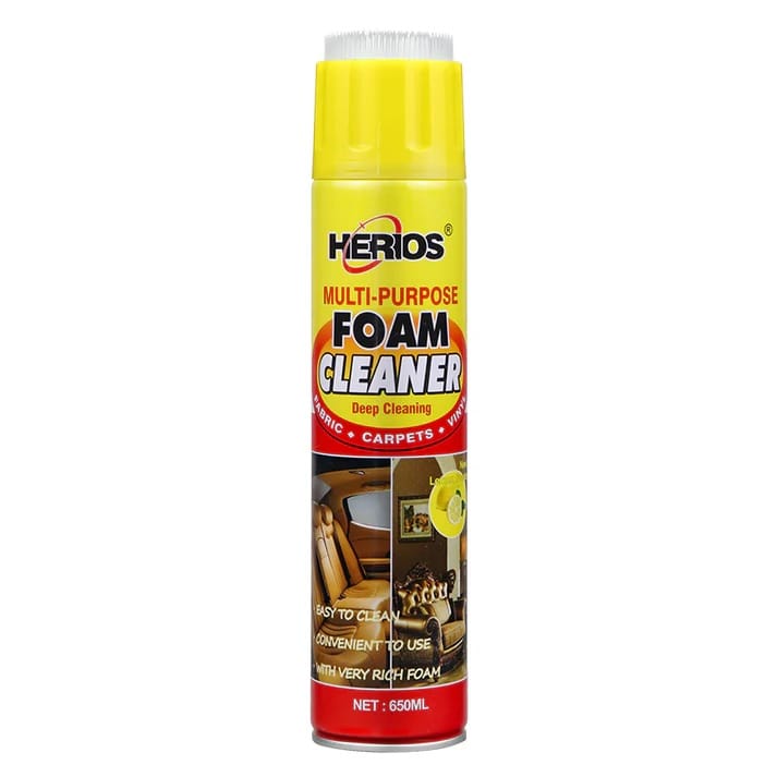 Herios HC001 650ml Multi-Purpose Foam Cleaner with brush