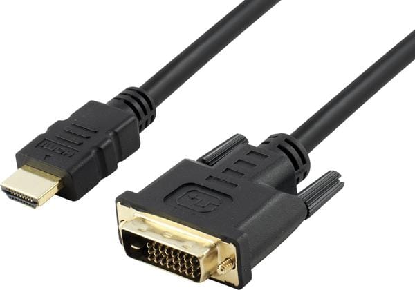 Blupeak 1m HDMI Male To DVI Male Cable 