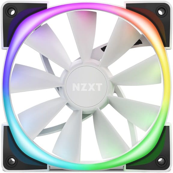 NZXT Aer RGB 2 120mm Single Case Fan - White