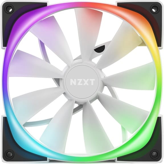 NZXT Aer RGB 2 140mm Single Fan - Matte White