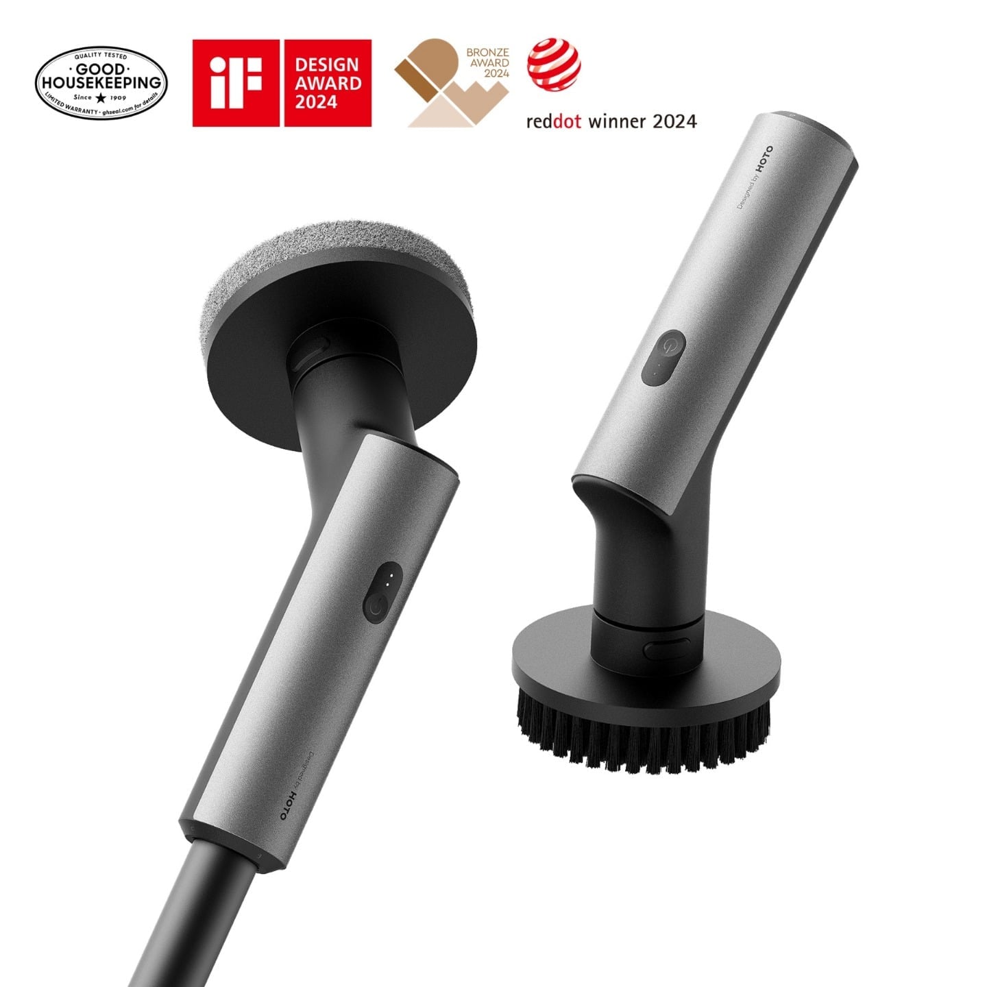 HOTO Swift Easycare Cordless Waterproof Electric Spin Scrubber
