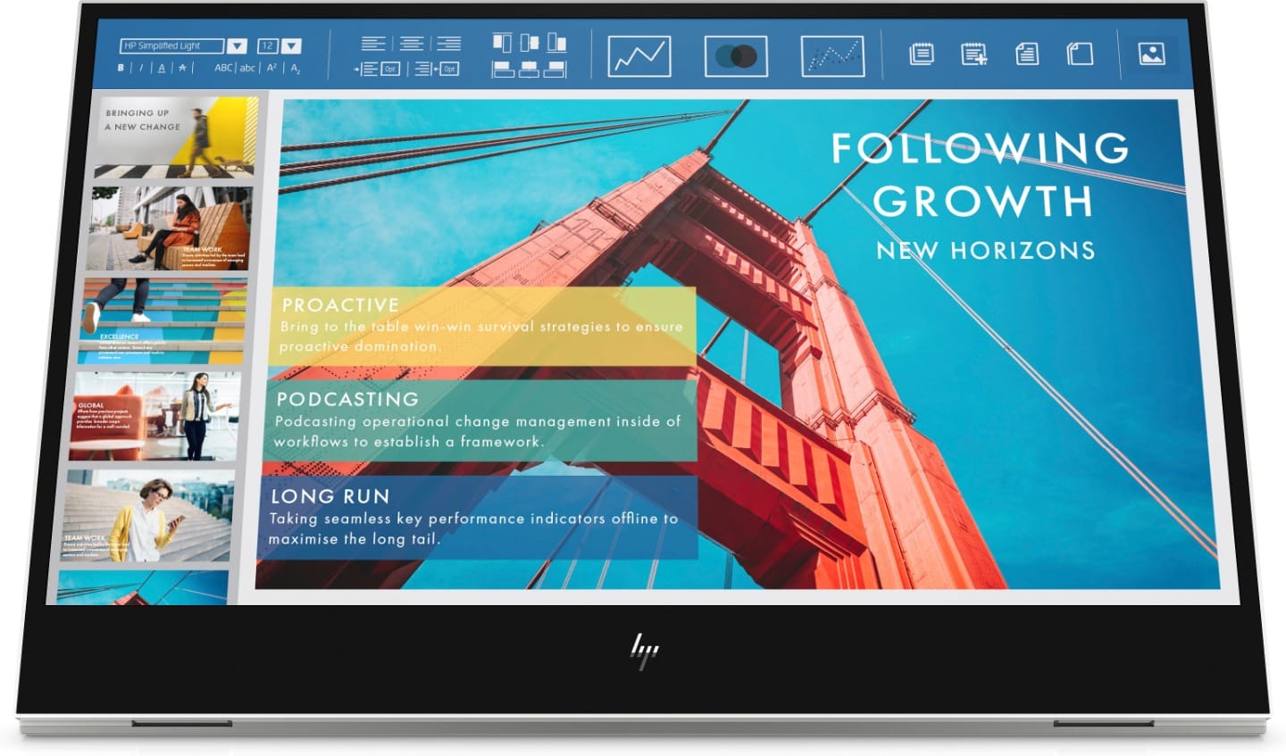 HP E14 Gen 4 14" Full HD IPS USB-C Portable Monitor